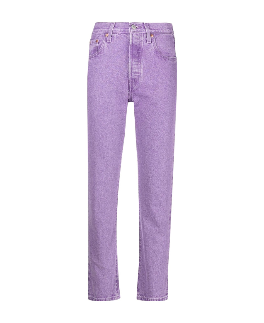 Levi's Logo Jeans In Purple