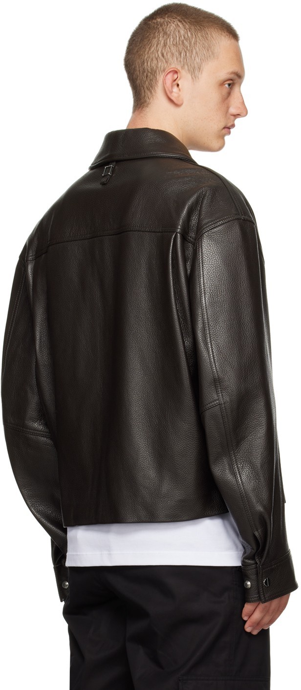 Wooyoungmi Lapel Long-sleeved Casual Jacket In Black