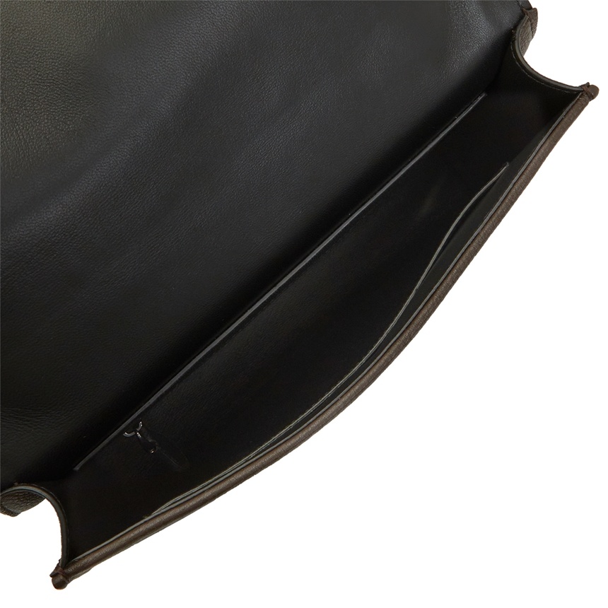 Shop Valentino Flip Shoulder Bag In Brown