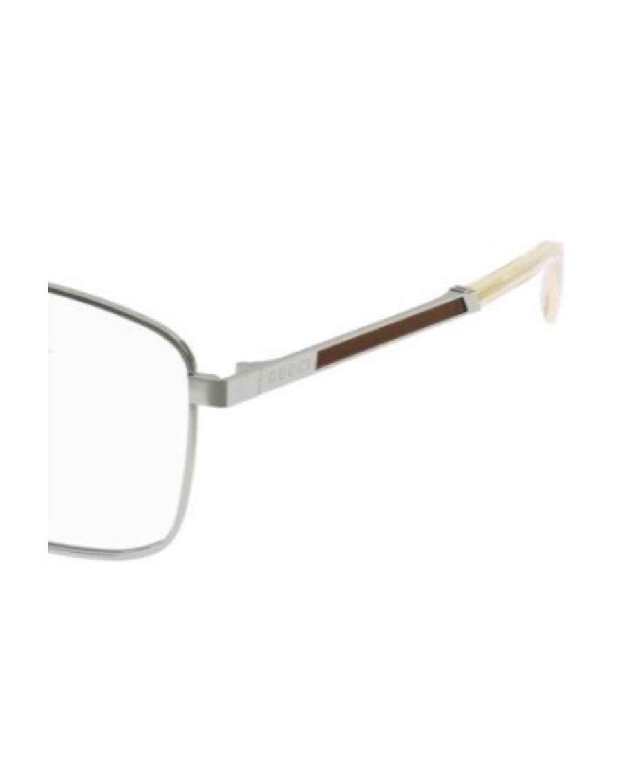 Gucci Eyewear Rectangle Frame Glasses In White