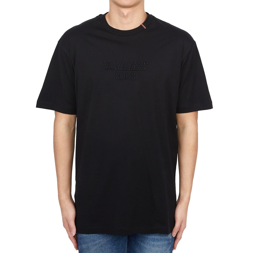 Bally Short-sleeved T-shirt In Black