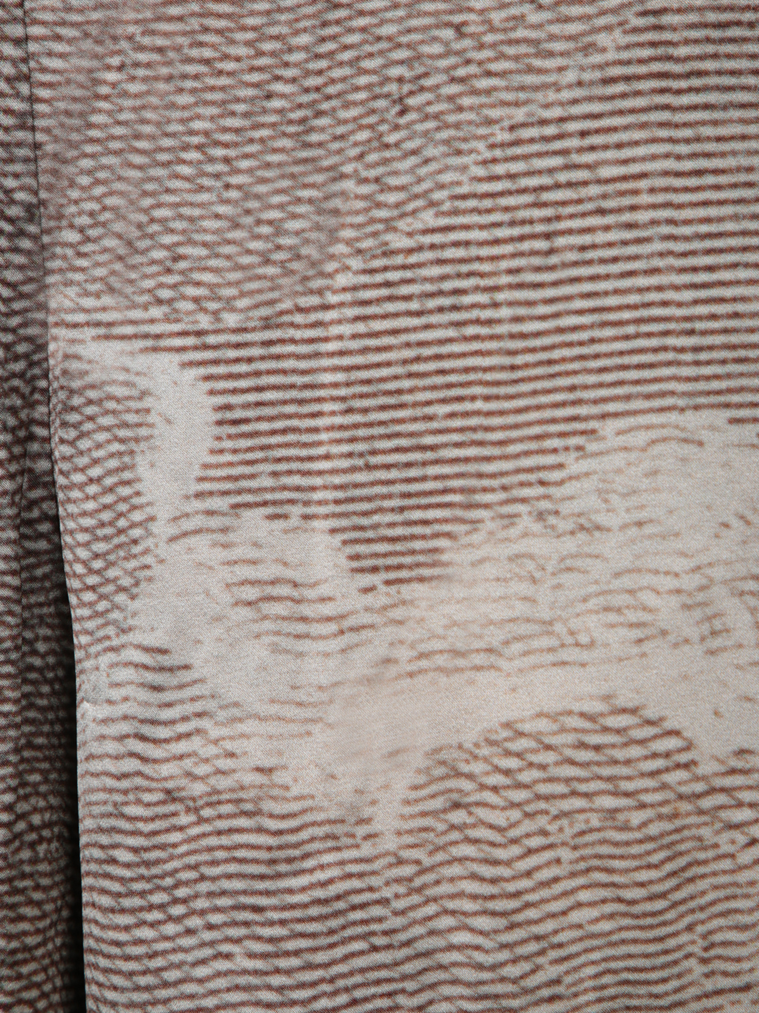 Pierre-louis Mascia Landscape-print Wide-leg Trousers In Brown