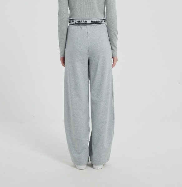 Marissa Chiara Drawstring Sweatpants In Gray