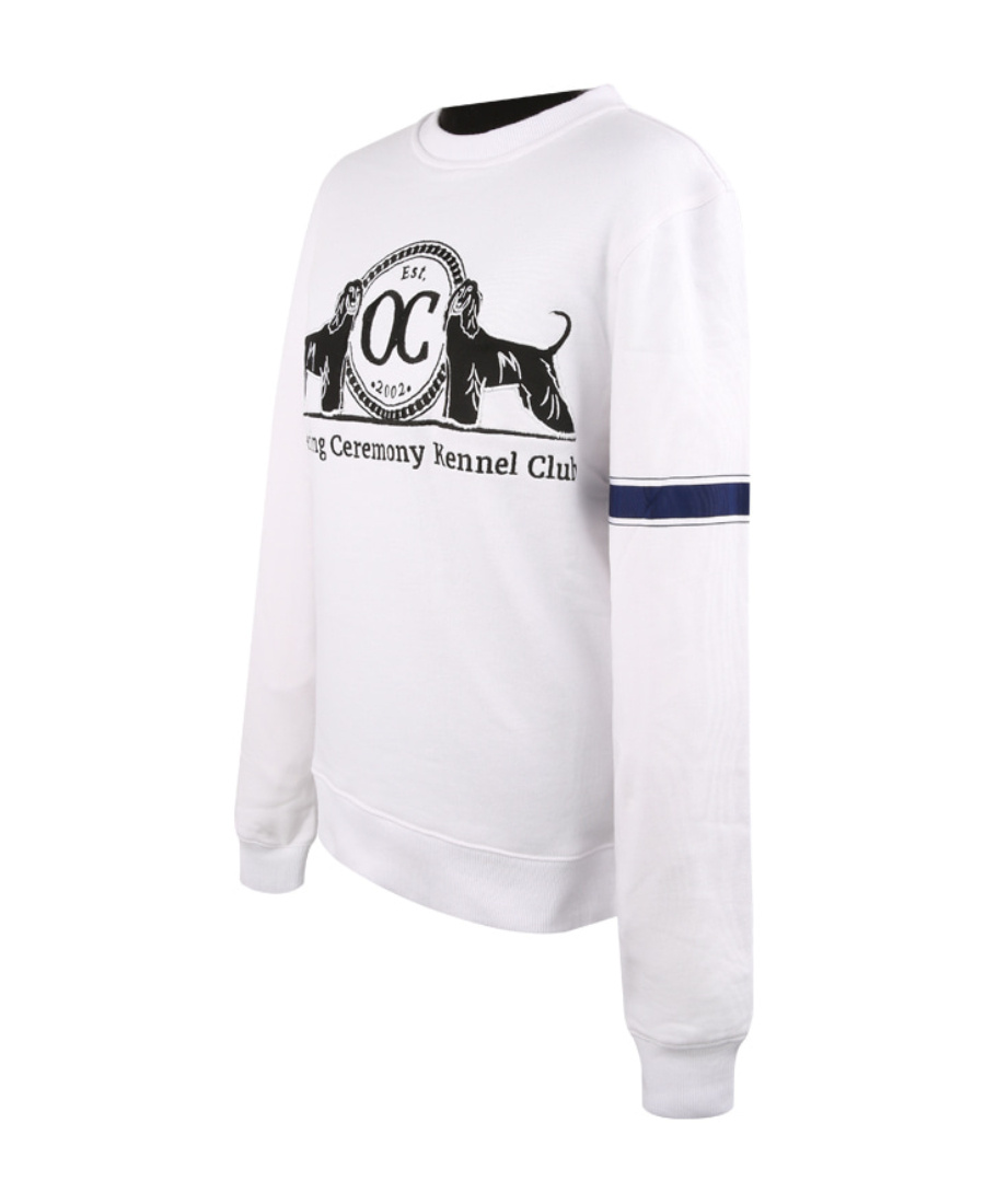 Opening Ceremony Printed Pattern Hoodie In White