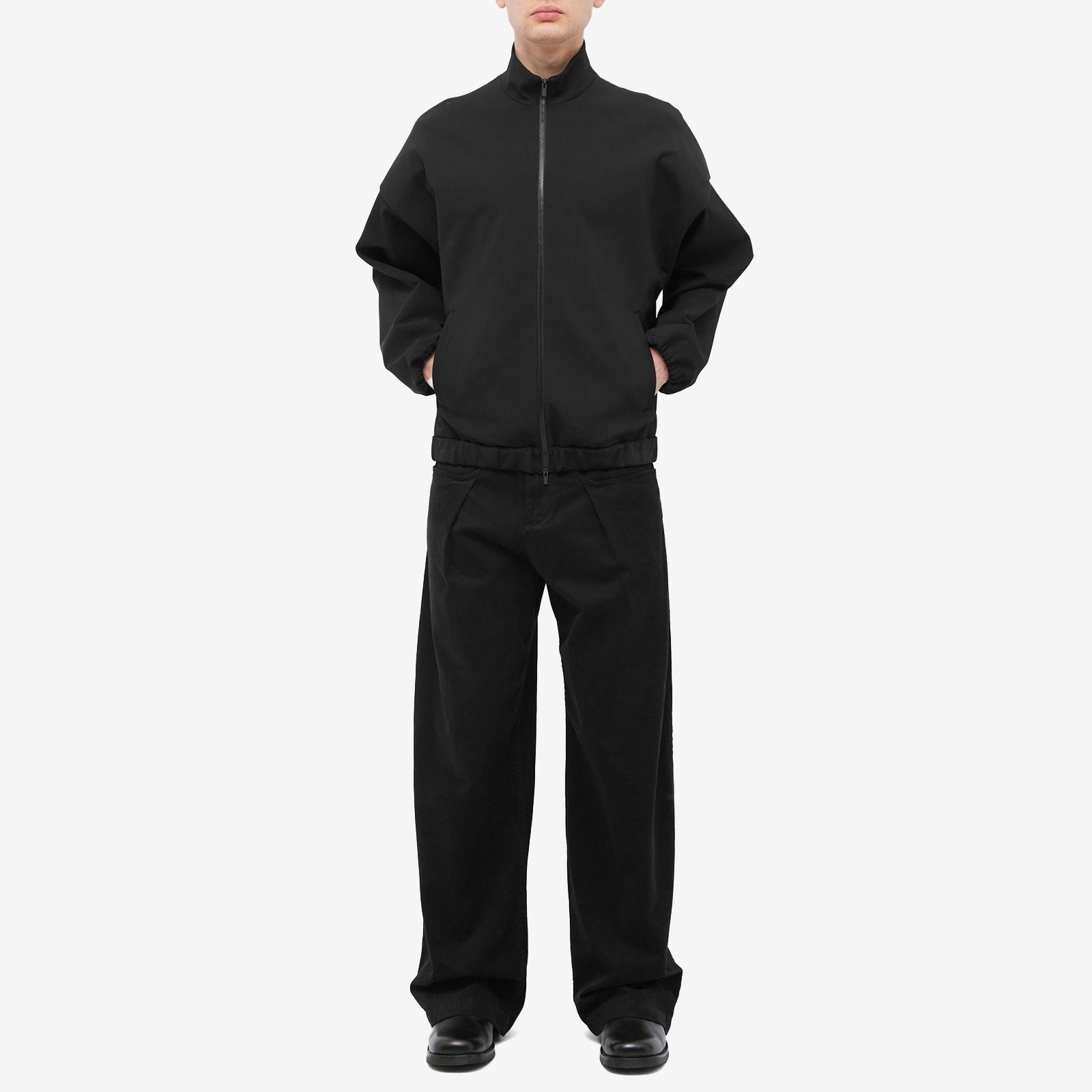 Fear Of God Eternal Zip-up Track Jacket In Black