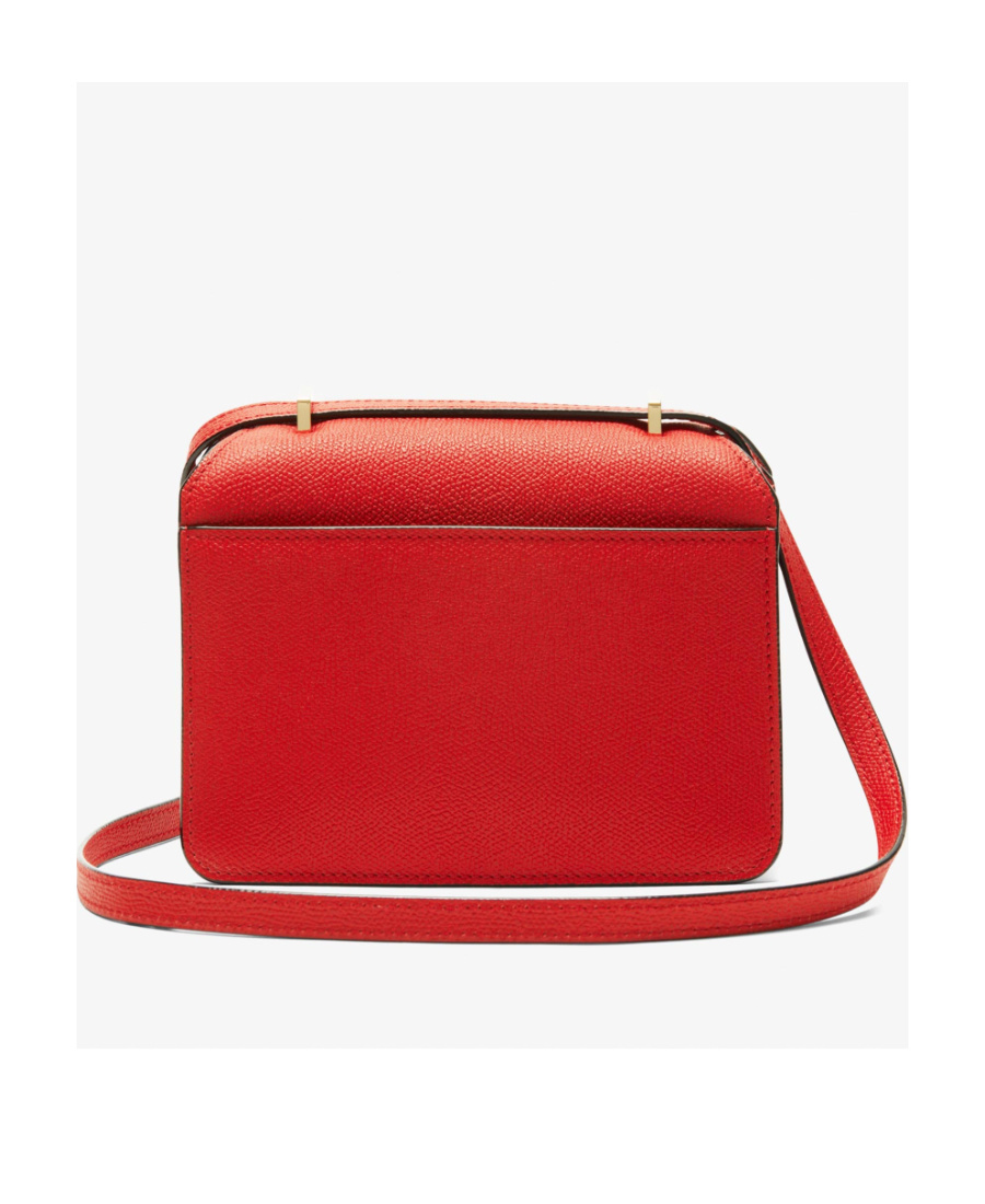Valextra Nolo Mini Crossbody Bag In Red
