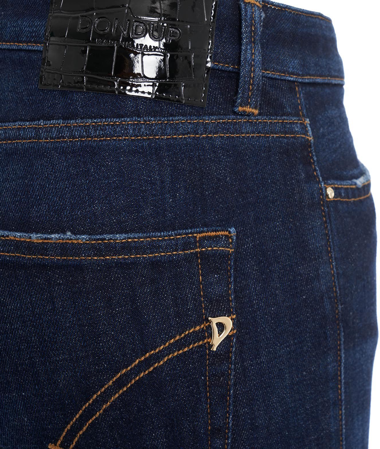 Dondup Mandy High-waist Bootcut Jeans In Blue