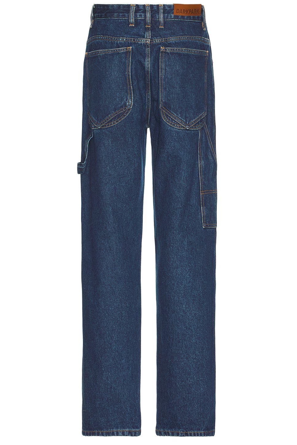 Darkpark Relax Fit Worker Denim Jeans In Blue