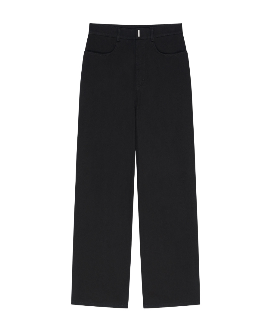 Givenchy Men's Wide Jeans In Black