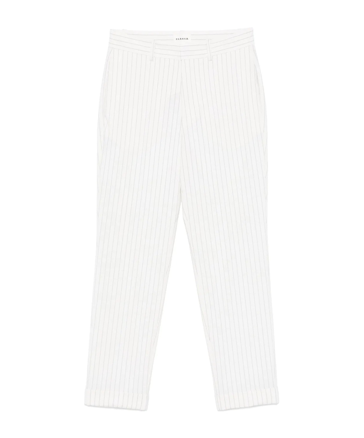 P.A.R.O.S.H STRIPED TROUSERS 