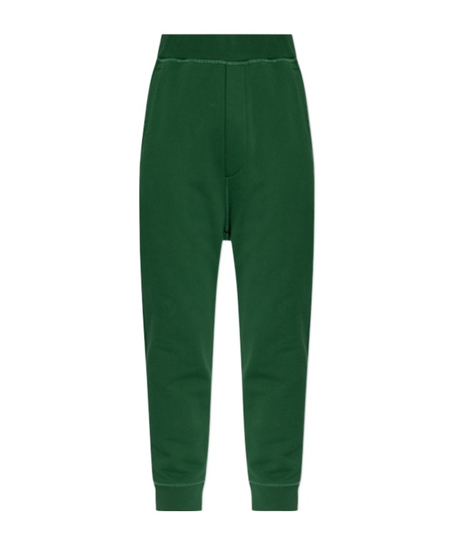 Dsquared2 Logo Sweatpants In Green