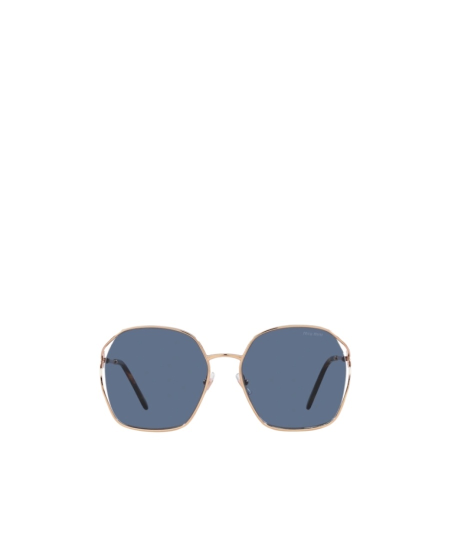 Miu Miu Eyewear Square Frame Sunglasses In Blue