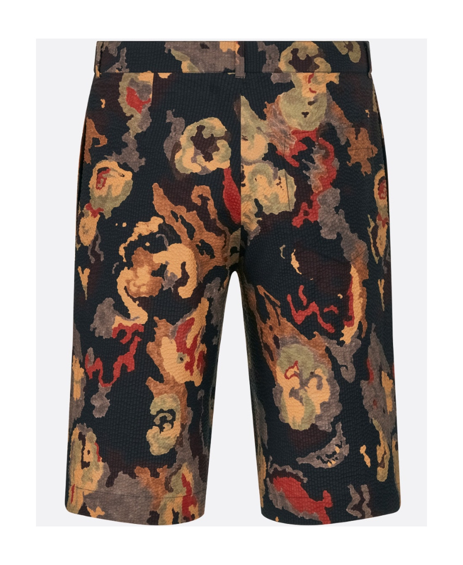 Dior Knee-length Shorts Bold Pattern In Black