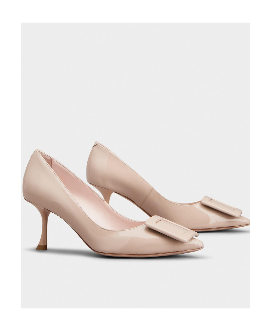 Roger Vivier Viv In The City Pumps In Nude