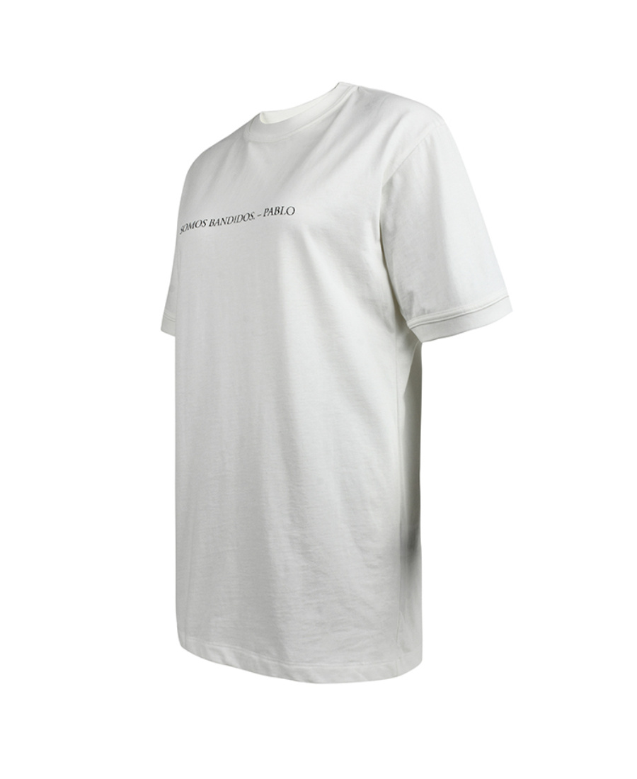 Ih Nom Uh Nit T-shirt With Round Neck And Short Sleeves In White