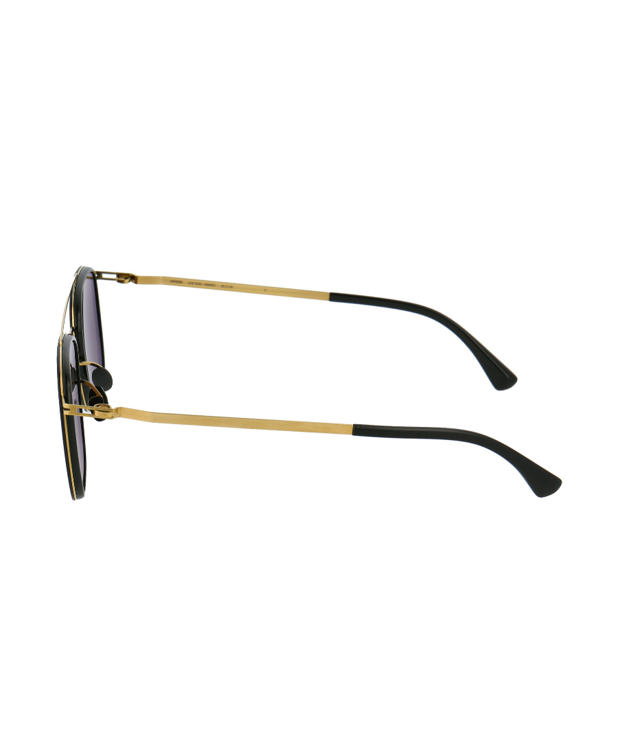 Mykita Black Square Sunglasses In Gray