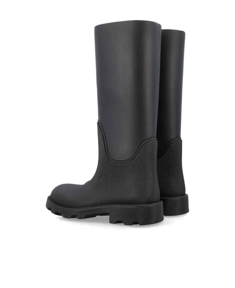 Burberry Marsh Calf-length Boots In Black