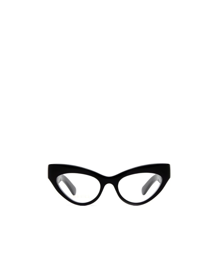 GUCCI GUCCI EYEWEAR CAT-EYE THICK FRAMED GLASSES