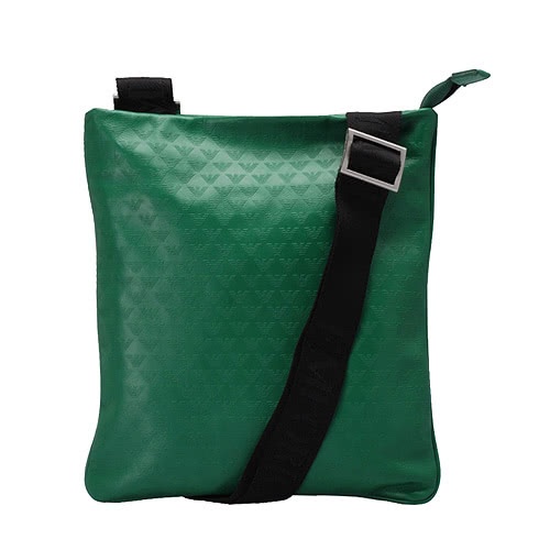 Emporio Armani Logo Shoulder Bag In Green