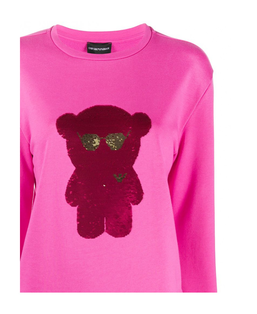 EMPORIO ARMANI SEQUINED EMBROIDERED SWEATER