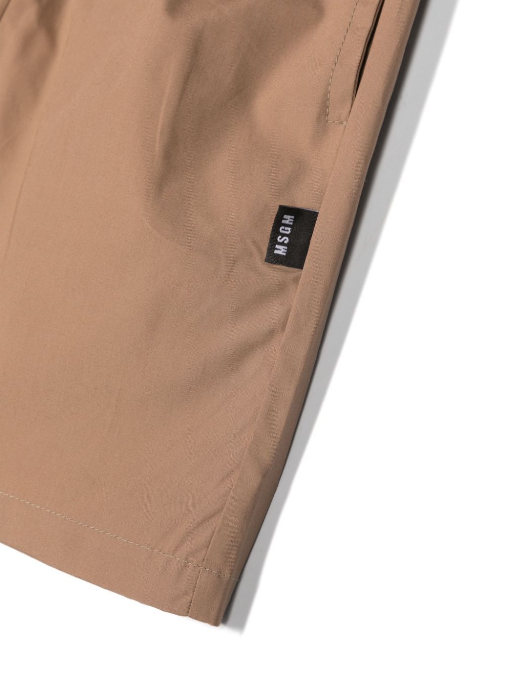 MSGM MSGM KIDS ELASTIC WAIST PARACHUTE BERMUDA SHORTS