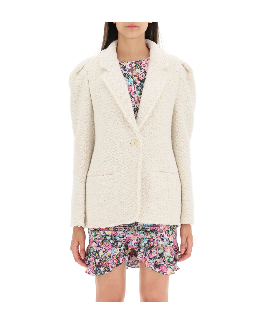 Isabel Marant Single-breasted Tailored Blazer In White