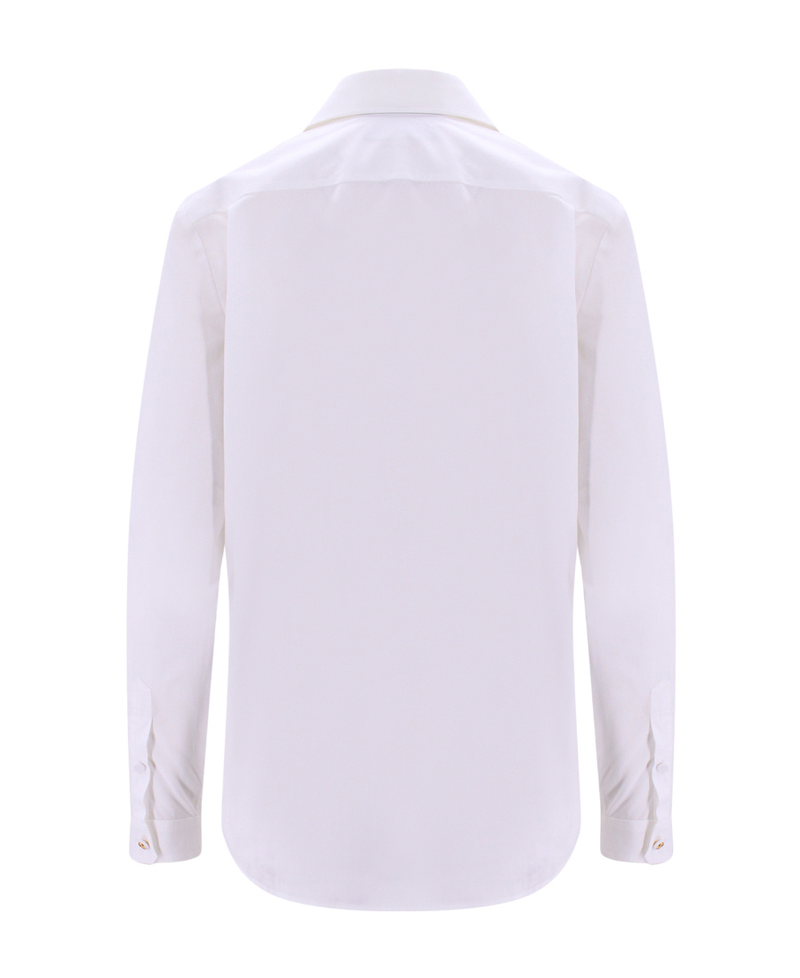 Gucci Buttoned-up Cotton Shirt In White