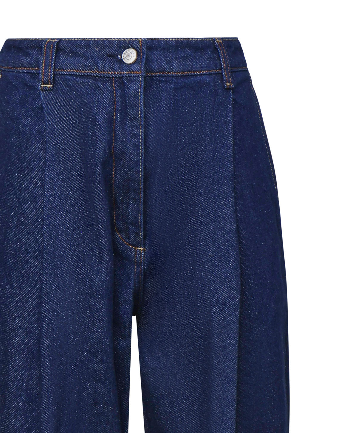 Magda Butrym Belt-loop Jeans In Blue