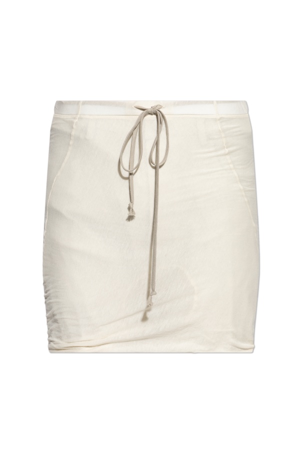 RICK OWENS RICK OWENS ELASTICATED WAISTBAND DRAWSTRING SHORTS BUDS