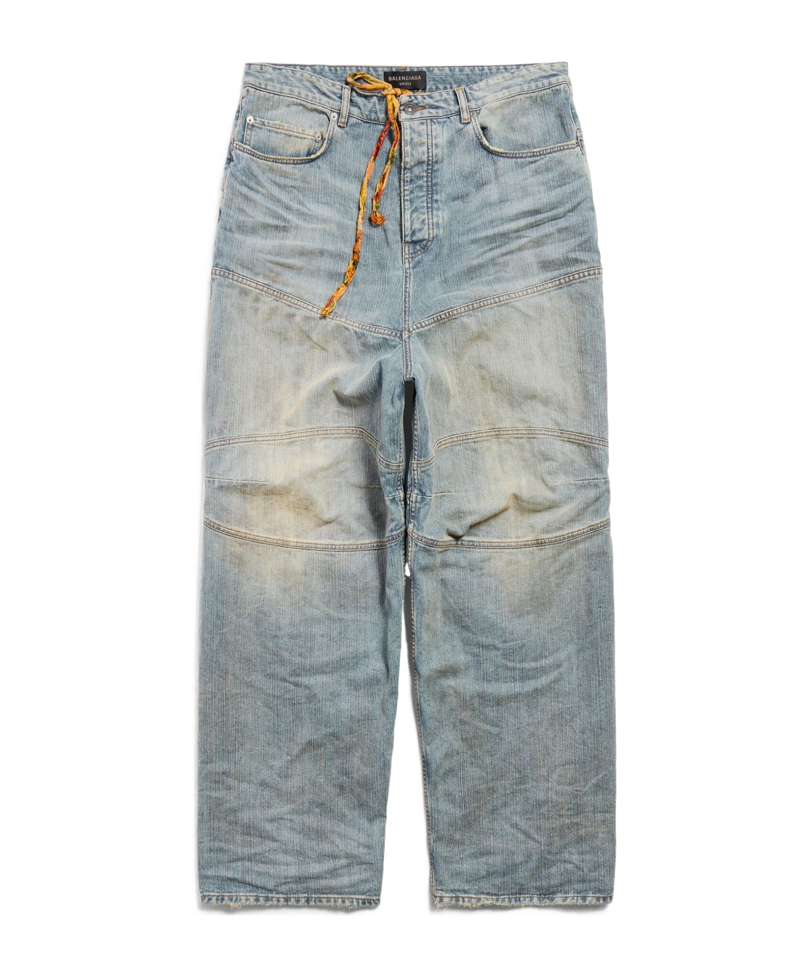 Balenciaga Baggy Jeans In 5760 Stained