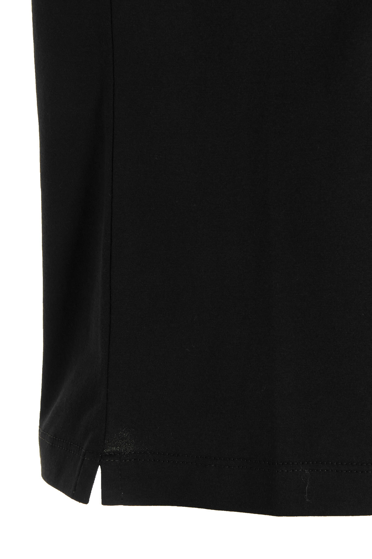 Brunello Cucinelli Cotton Jersey Crew Neck T-shirt With Logo Clothing In Black