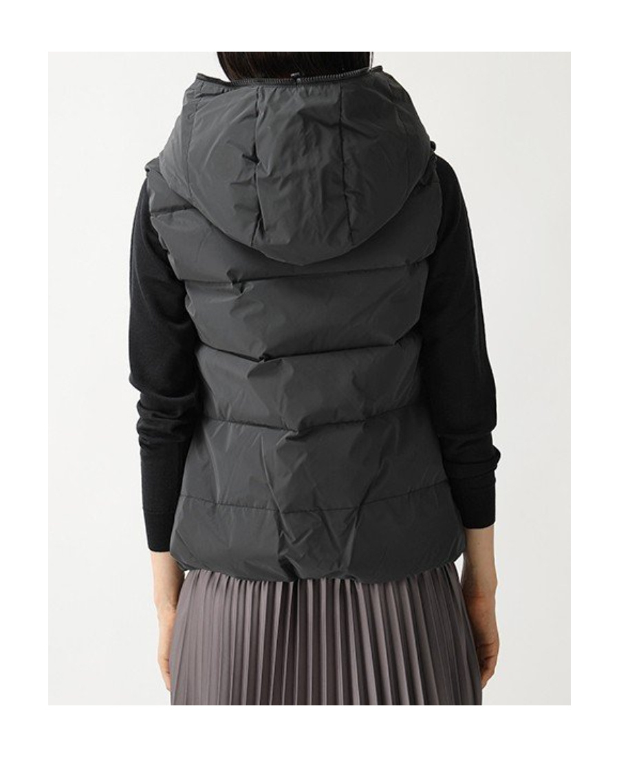 Hydrogen Sleeveless Down Jacket In Black