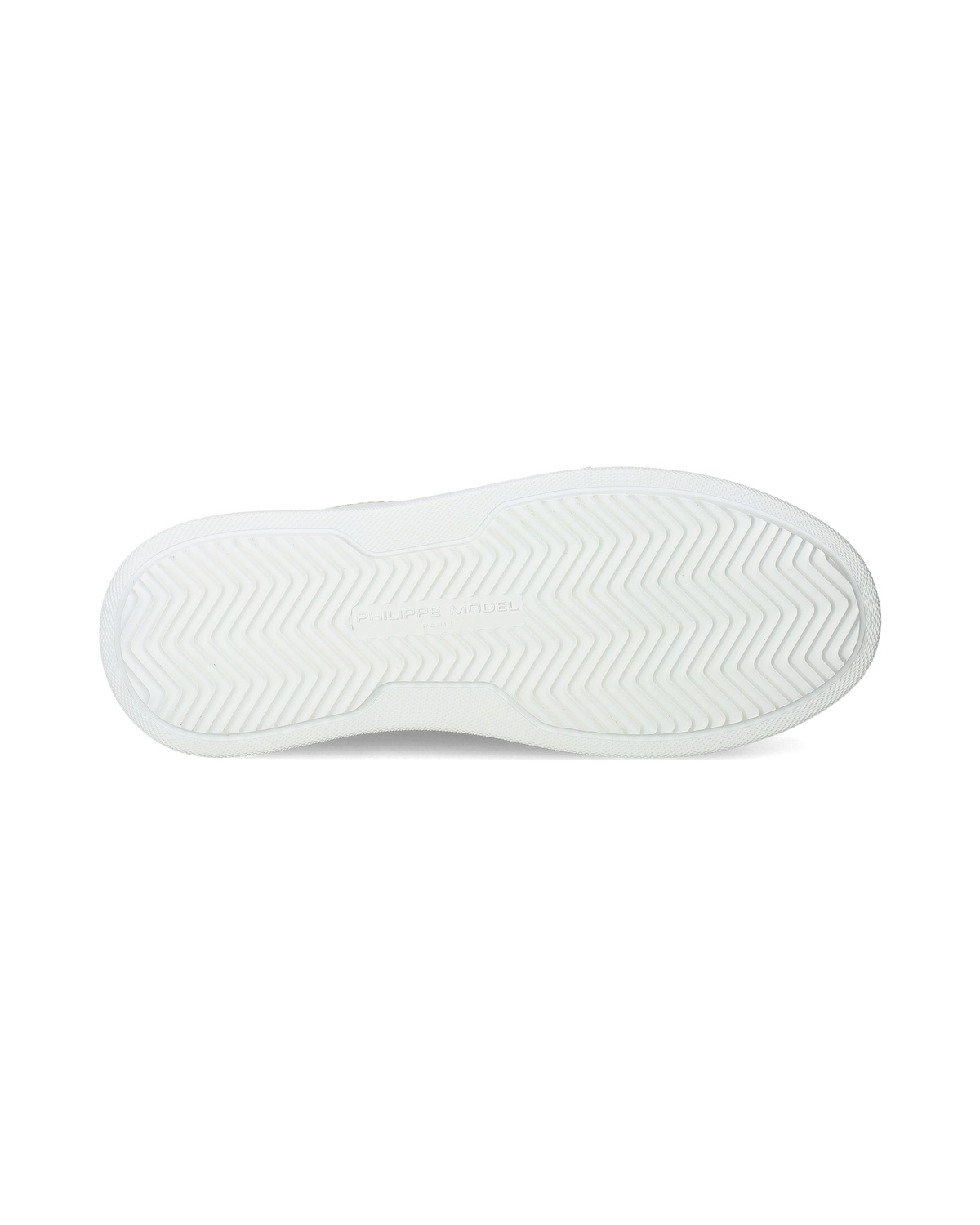 Philippe Model Round Head Low-cut Sneakers In White