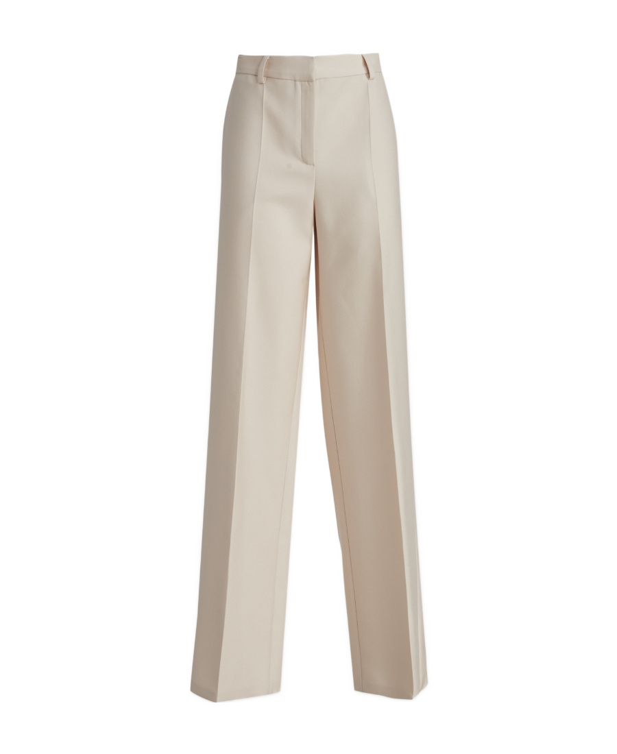 Magda Butrym Belt Ring Casual Pants In Neutral