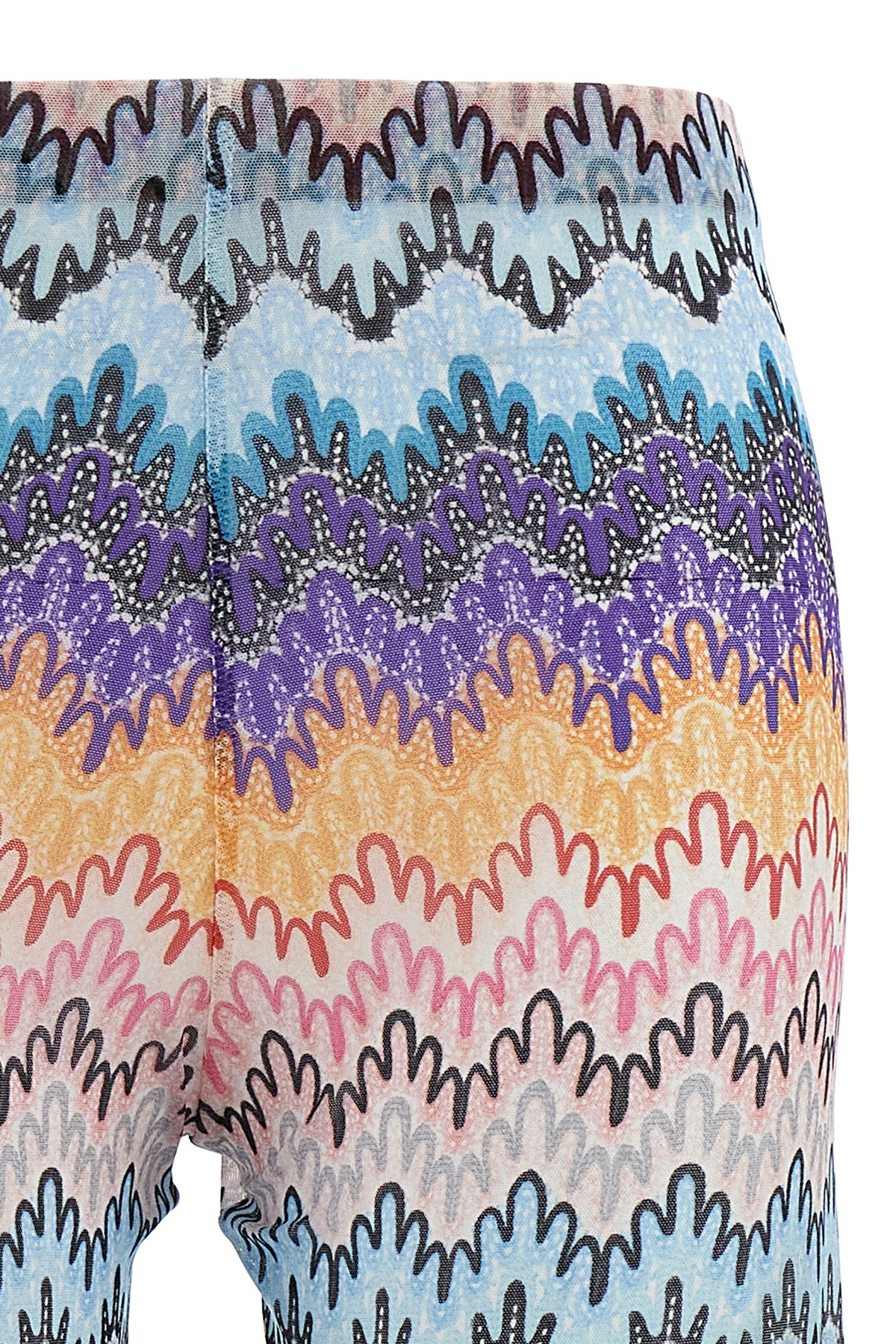 Missoni Wide-leg Trousers In All-over Print