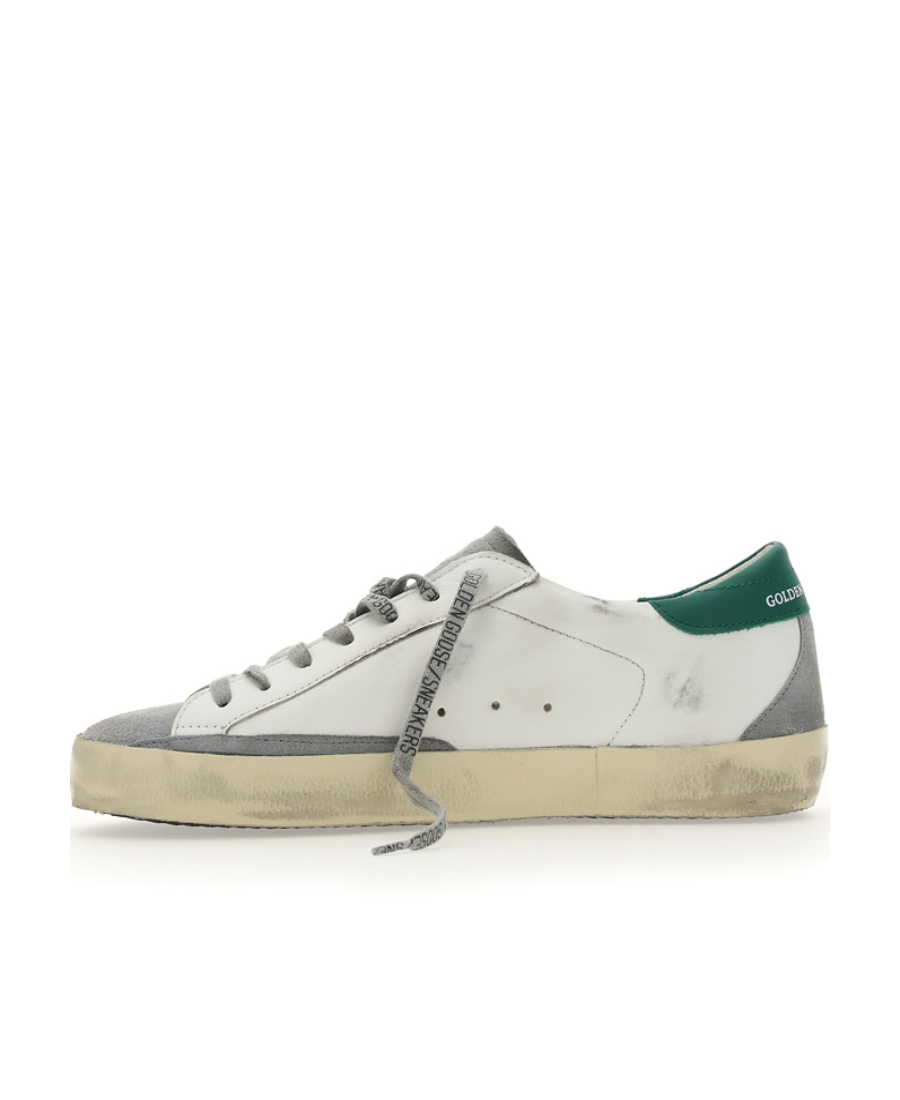 Golden Goose Super-star Low-top Sneakers In White