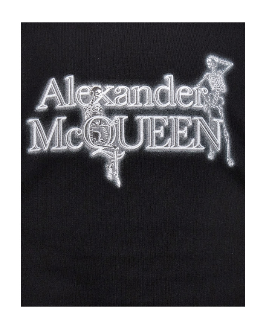Alexander Mcqueen T-shirt In Black