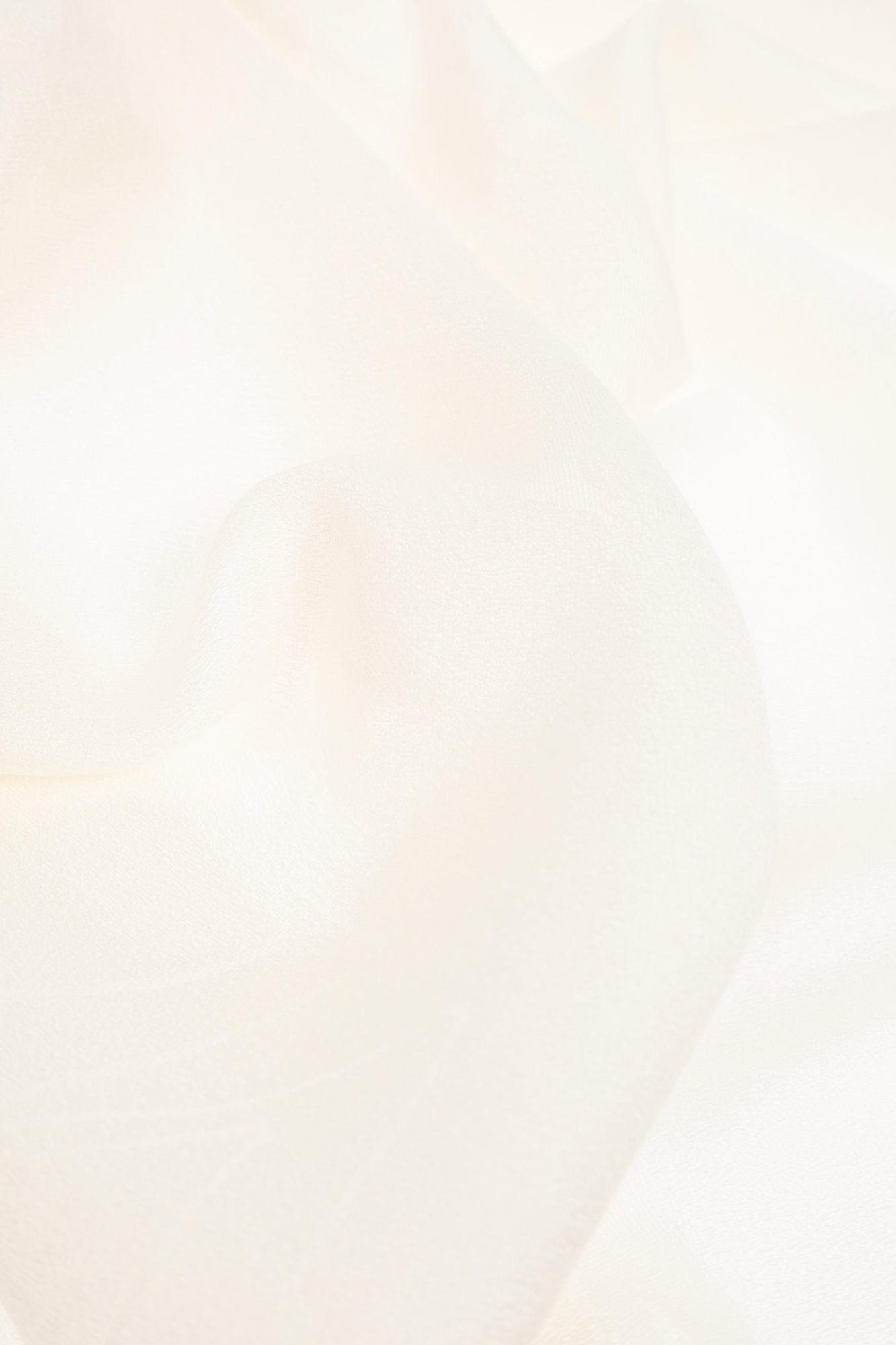 Max Mara Frayed-edge Scarf In White