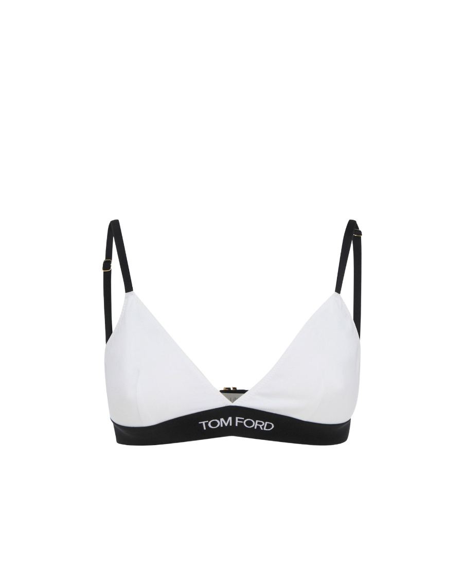 TOM FORD WAISTBAND-LOGO TRIANGLE BRA