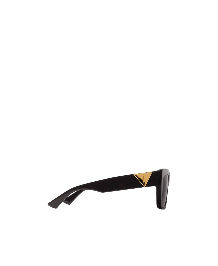 Bottega Veneta Square Sunglasses In Black