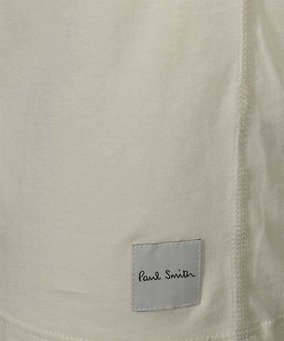 Paul Smith Logo-patch Cotton T-shirt In White