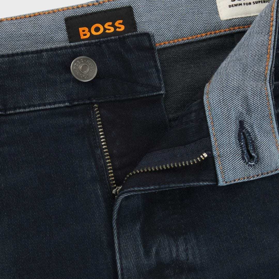 Hugo Boss Jeans With Belt Loops In Black