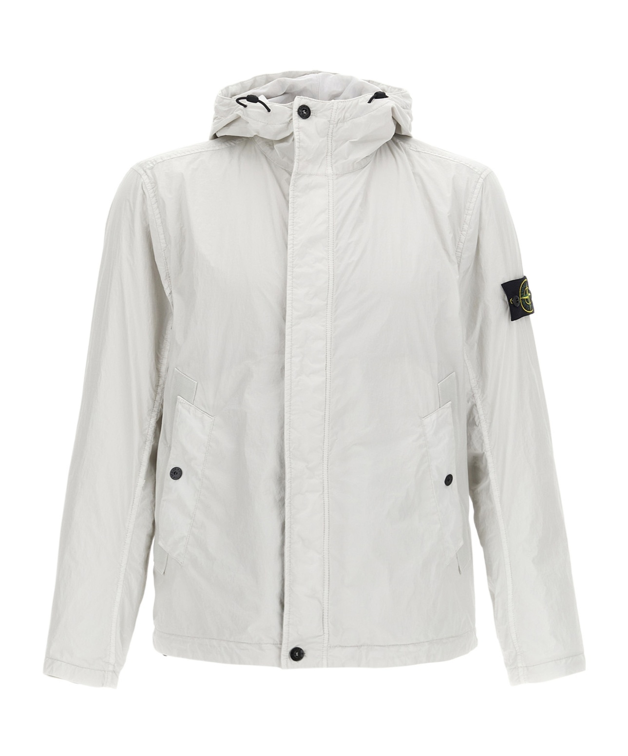 STONE ISLAND STONE ISLAND COMPASS PATCH HOODED JACKET