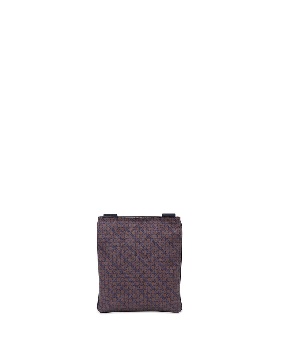 Ferragamo Gancini Satchel Bag In Black