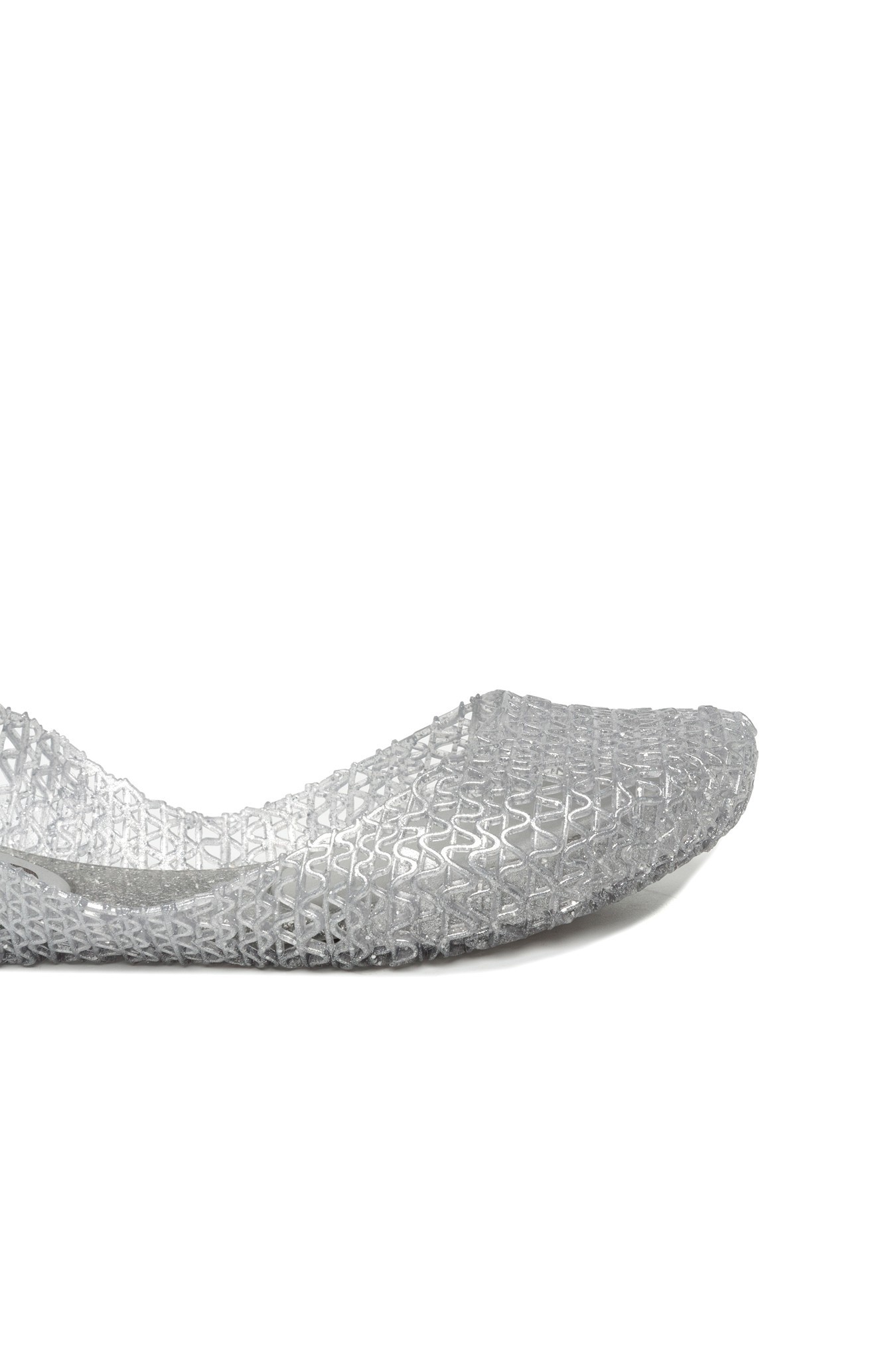 MELISSA ROUND HEAD HOLLOWED-OUT FLAT SHOES