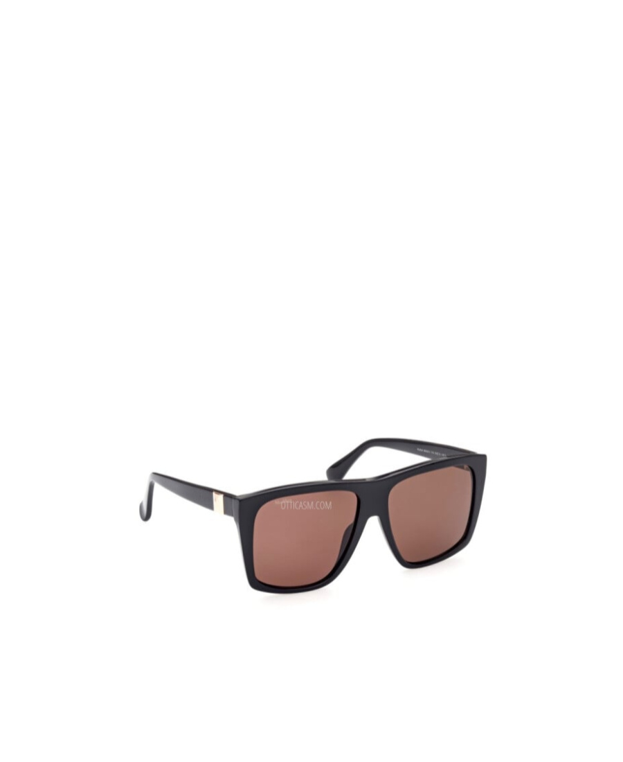 Max Mara Square Frame Sunglasses In Brown