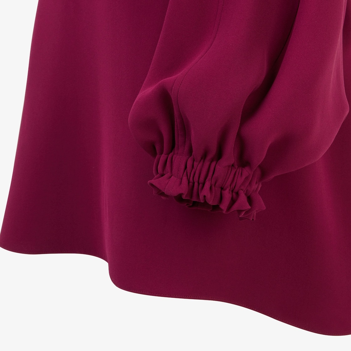 Fendi Cady Dress In Red