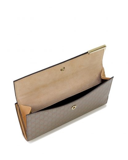 Gucci Double-folded Wallet In Nude