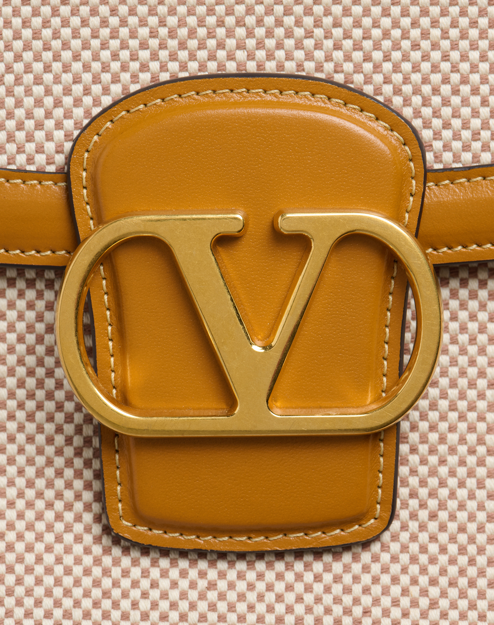 Valentino Logo Shoulder Bag In Multicolor