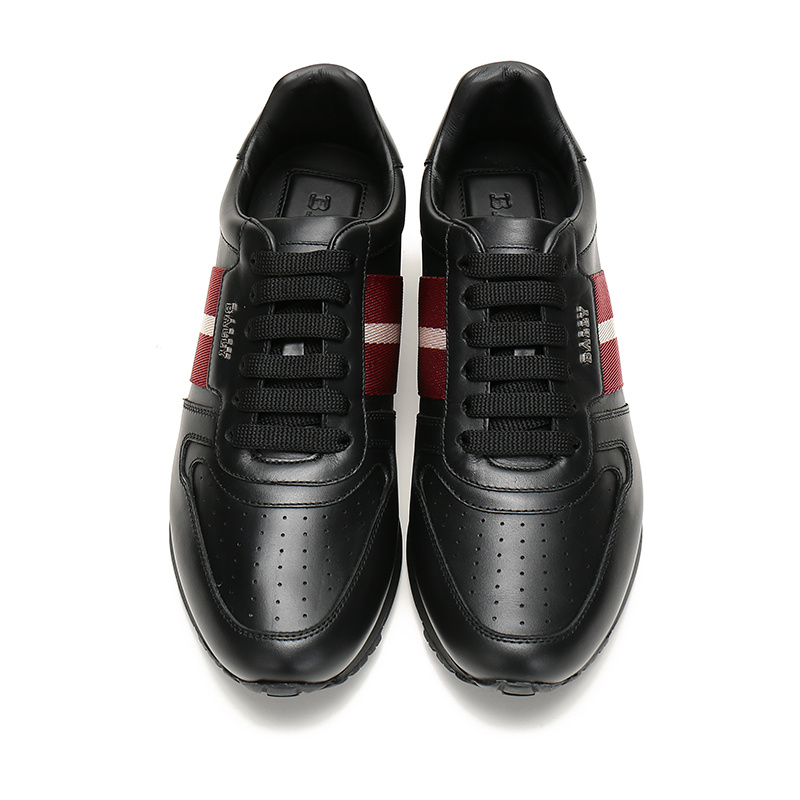 Bally Tie Casual Shoes And Sports Shoes In Black